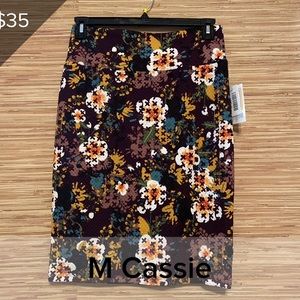 LuLaRoe Cassie skirt NWT
